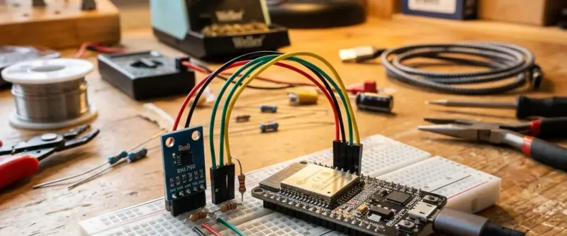 Датчик освещенности BH1750 на ESP32: сборка и интеграция с Алисой