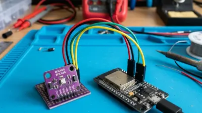 Метеостанция и датчик VOC на ESP32 с BME680 и Алисой