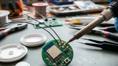 Переделка Zigbee кнопки в датчик сухих контактов ворот