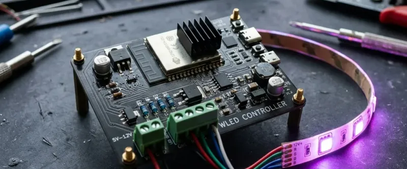 Электропривод рулонных штор на шаговом двигателе NEMA 17