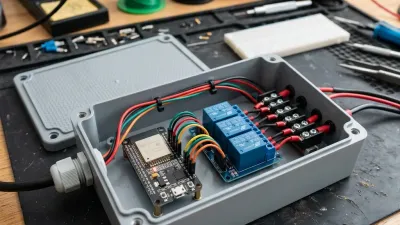 Умное открытие гаражных ворот на ESP32 с Алисой: схема и геркон