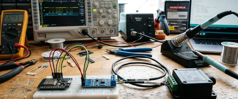 Подключение датчиков RS-485 Modbus к Алисе через ESP32