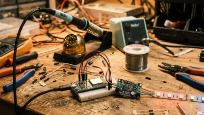 Автоматическая подсветка лестницы на ESP32 и WLED с Алисой