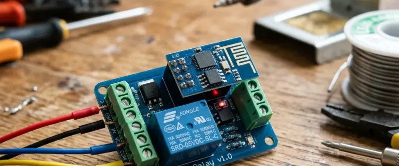 Умное реле на ESP8266 с прошивкой ESPHome и Алисой