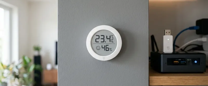 Интеграция Bluetooth термометров Xiaomi в Home Assistant и Яндекс