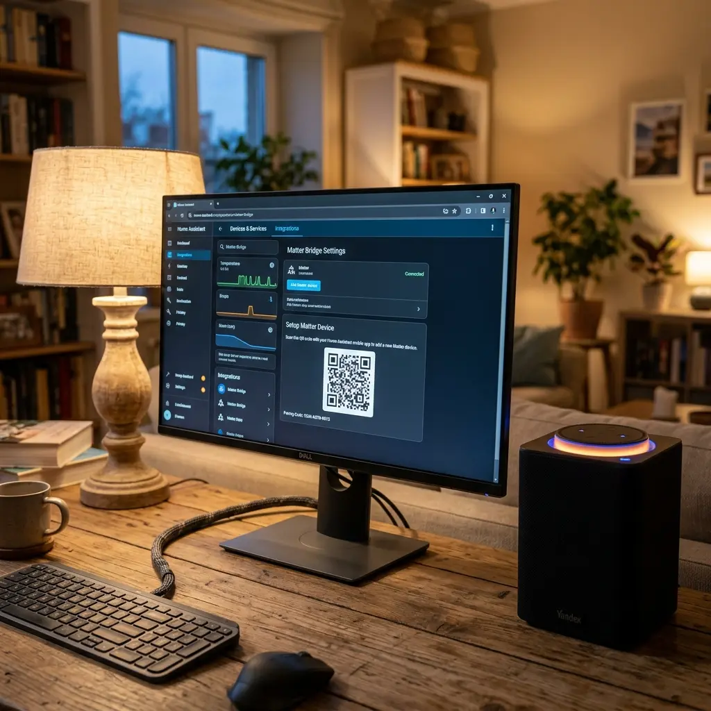 Как настроить Home Assistant в качестве Matter-моста для Алисы