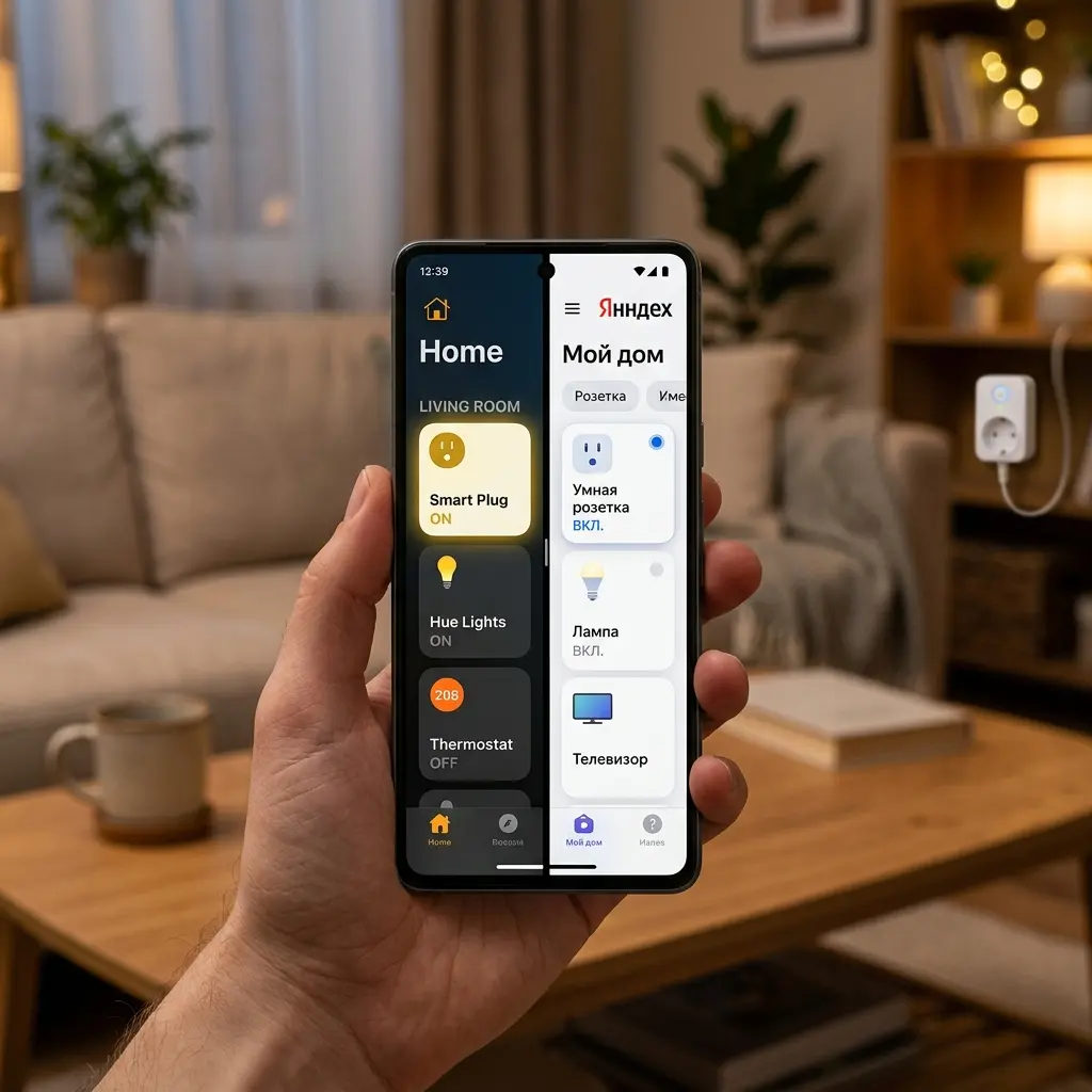 Настройка Multi-Admin в Matter: Алиса + Apple Home