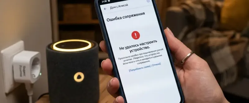 Ошибки подключения Matter устройств к Яндекс Станции: решение