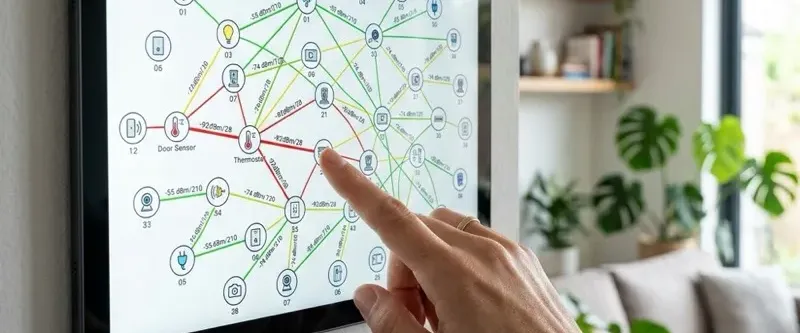 Диагностика качества связи Zigbee в Node-RED с Алисой
