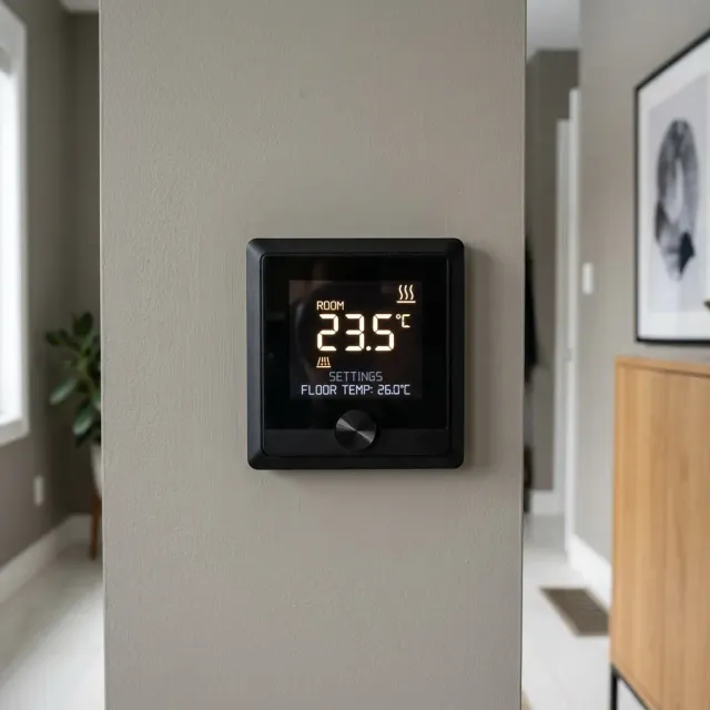 Обзор умного терморегулятора Tuya Zigbee для теплого пола
