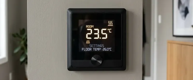 Обзор умного терморегулятора Tuya Zigbee для теплого пола