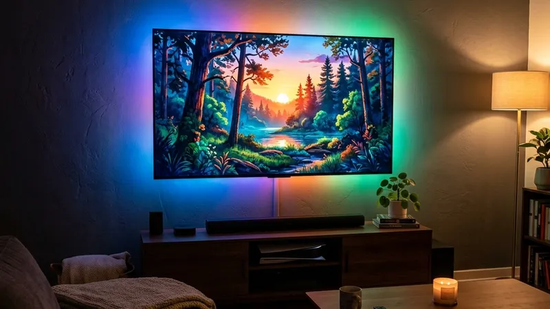 Инструкция: Установка и подключение LED-ленты за телевизором