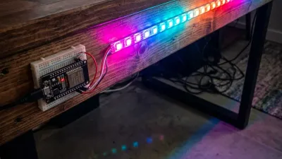 Подключение адресной LED-ленты WLED на ESP32 к Яндекс Алисе