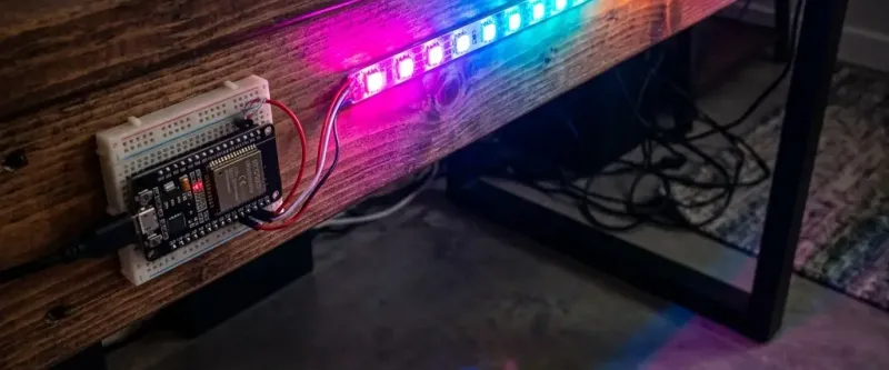 Подключение адресной LED-ленты WLED на ESP32 к Яндекс Алисе