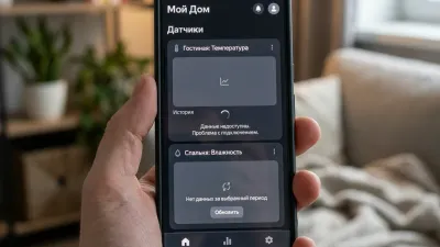 Что делать, если в приложении Дом с Алисой пропали графики датчиков